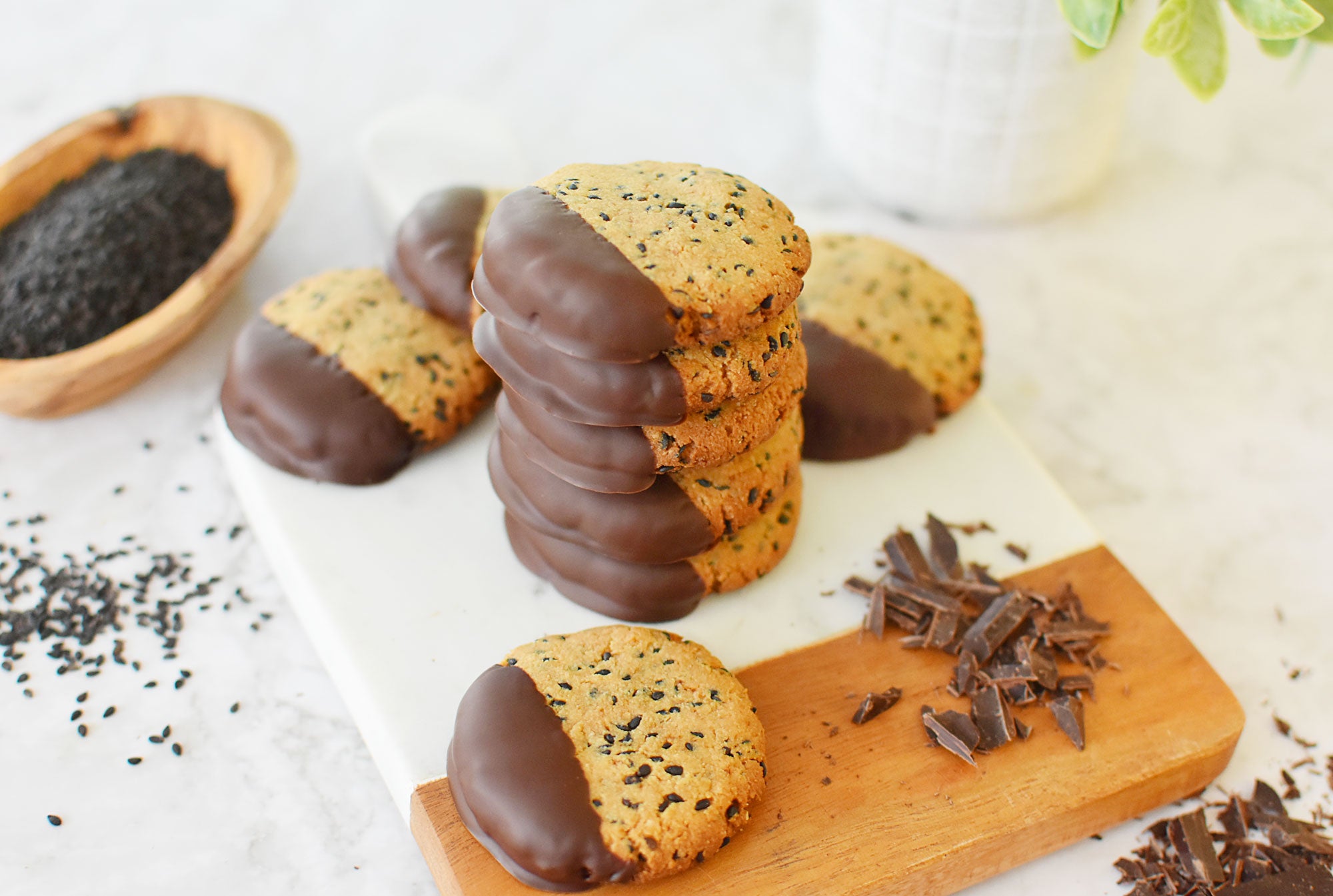 Gluten Free Sesame Cookies