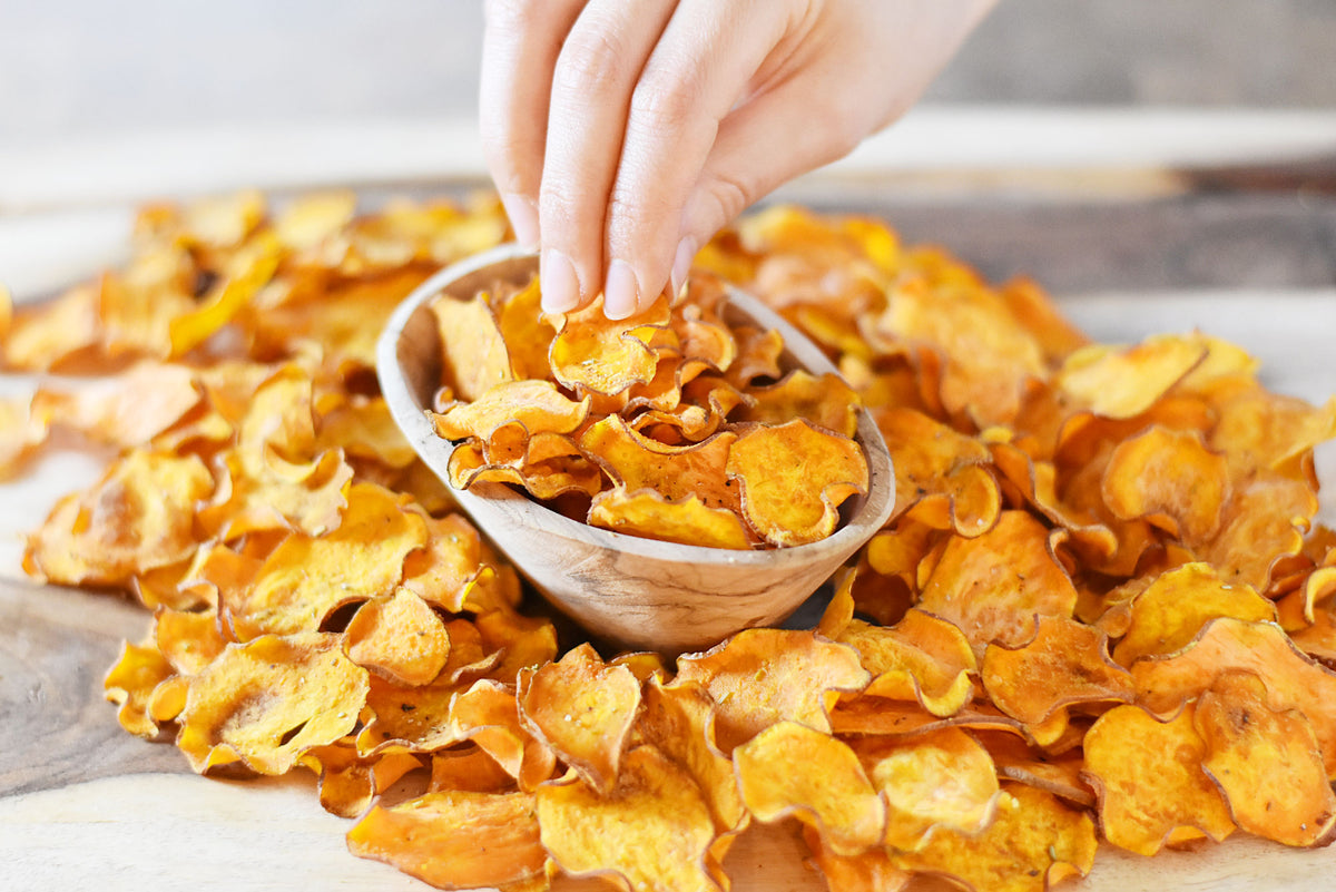 Rosemary Sweet Potato Chips – Anthonys Goods
