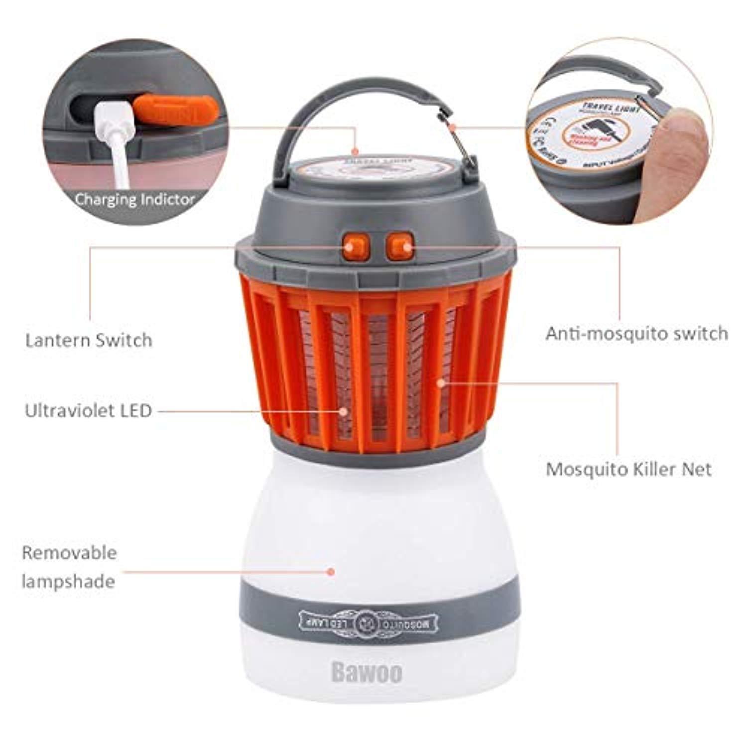 Bug Zapper & Camping Lantern Cadrim‘s Bawoo Series Mosquito Repellent ...