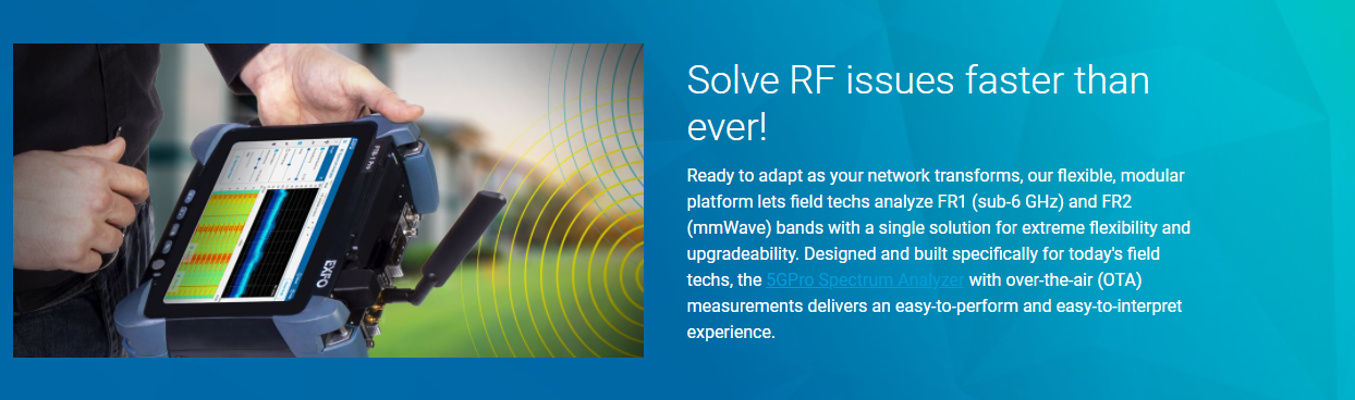 Solve RF issues faster than ever!