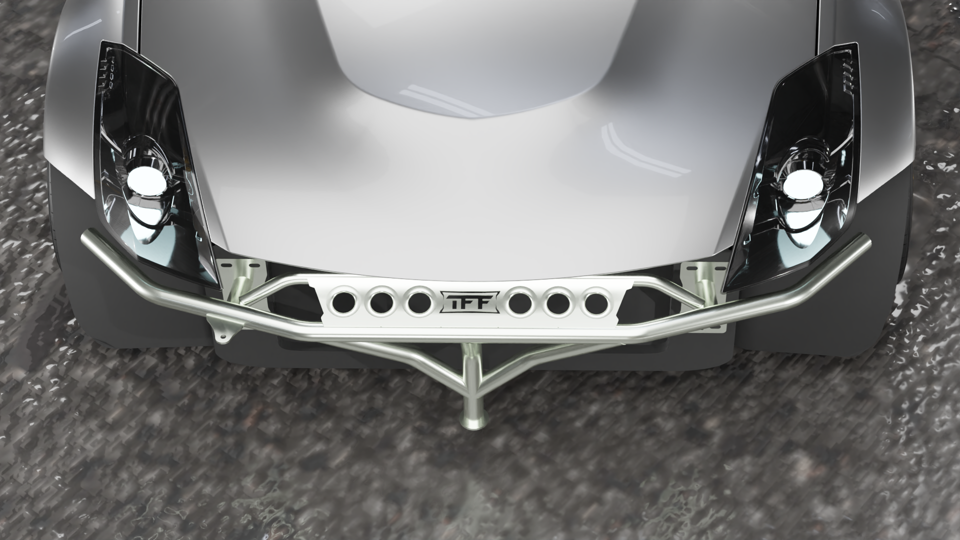 TRUE FOCUS FABRICATION Nissan 350Z   Front Standard Bash Bar