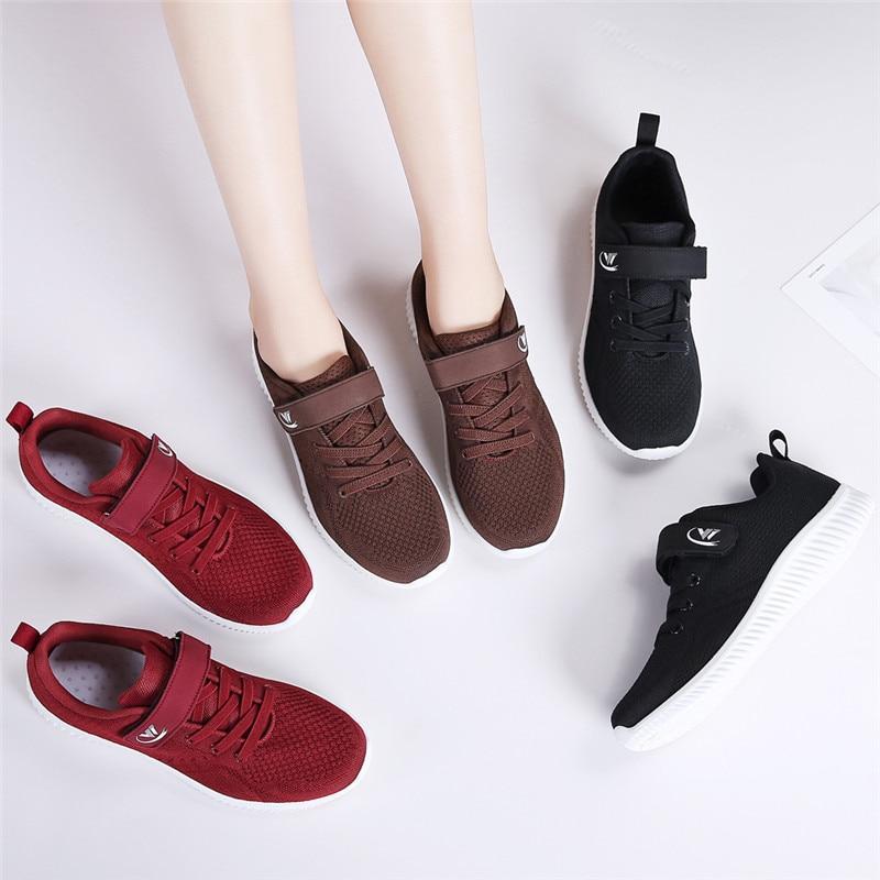 flat walking shoes