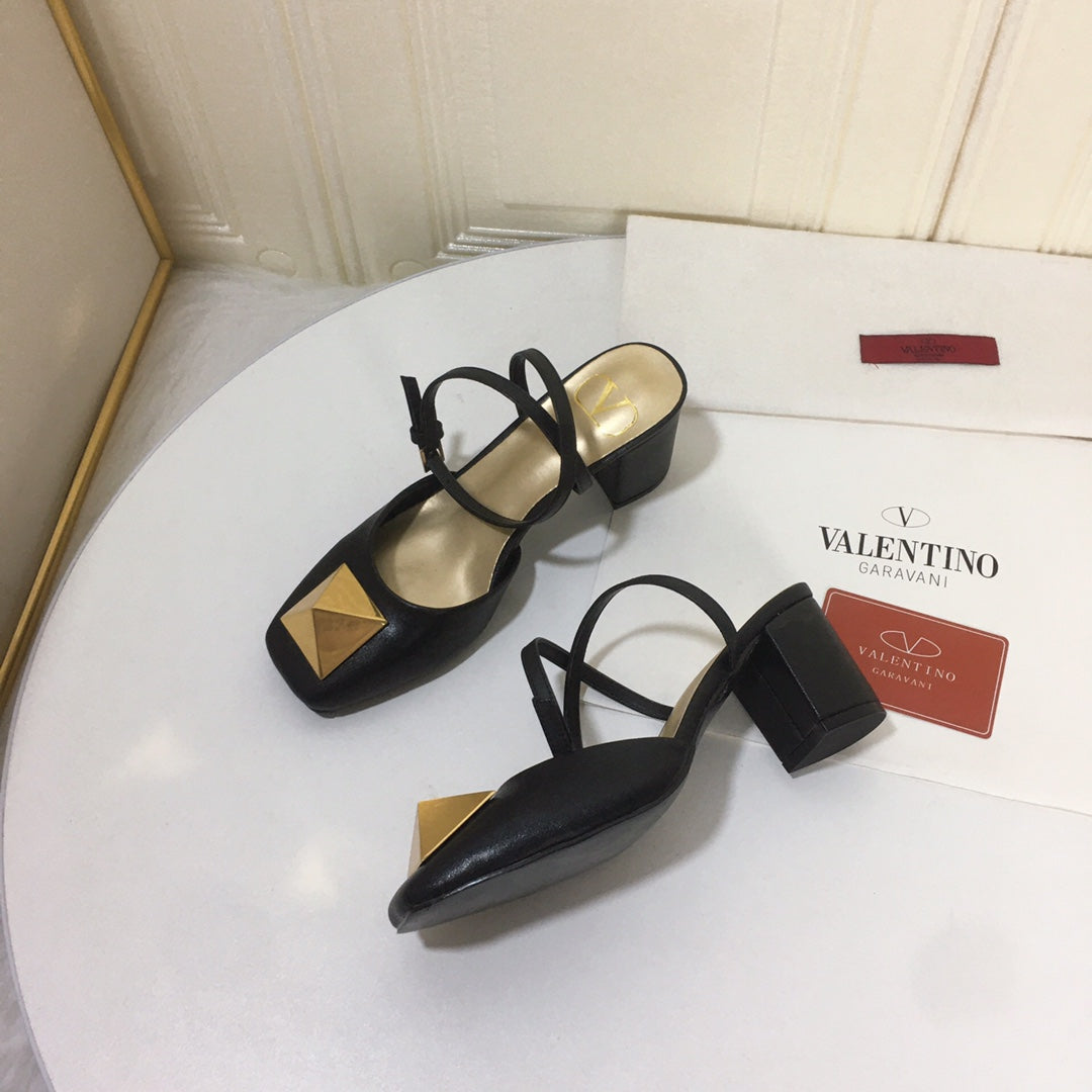 searchsimpleluxury Valentino metal large rivet square head THICK
