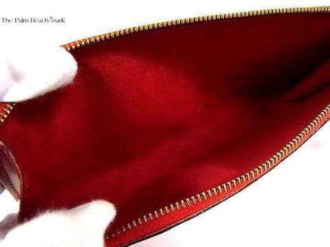 Louis Vuitton Castilian Red Epi Leather Pochette - The Palm Beach Trunk Designer  Resale and Luxury Consignment