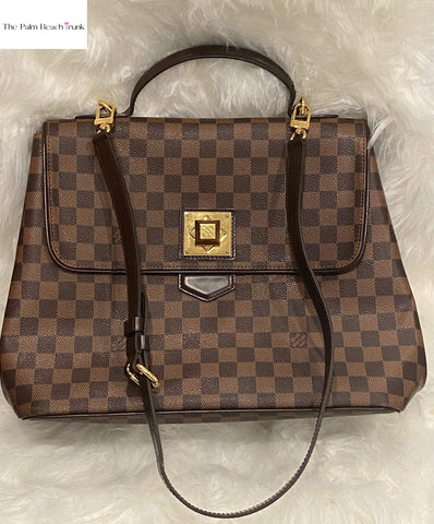 Louis Vuitton Damier Ebene Bergamo GM - The Palm Beach Trunk Designer  Resale and Luxury Consignment