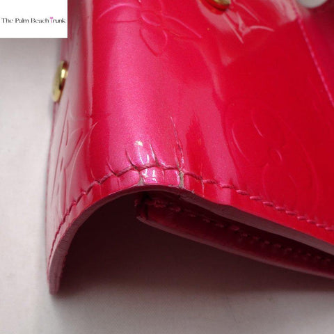 Louis Vuitton Louis Vuitton Porte Monnaies Cruer Pink Fuchsia Vernis