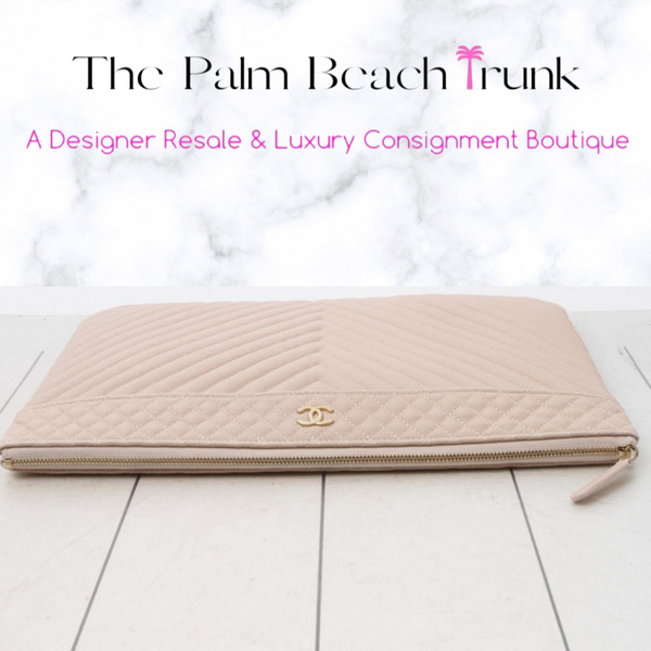 Louis Vuitton Castilian Red Epi Leather Pochette - The Palm Beach Trunk  Designer Resale and Luxury Consignment