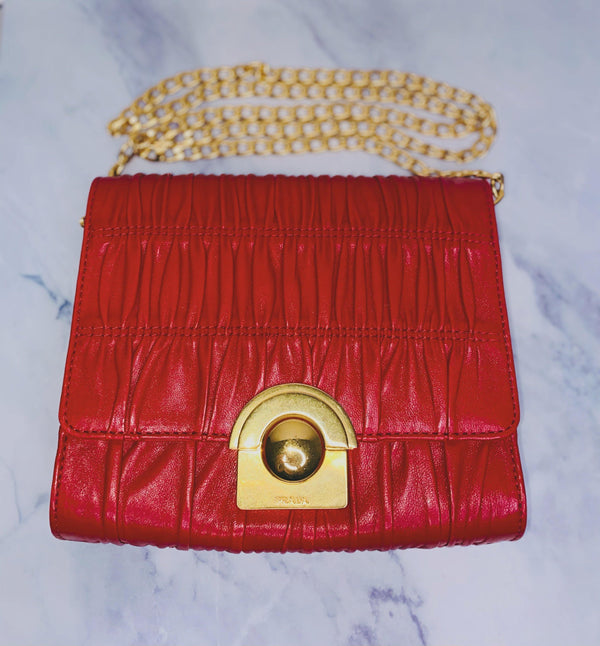 Louis Vuitton Castilian Red Epi Leather Pochette - The Palm Beach Trunk  Designer Resale and Luxury Consignment