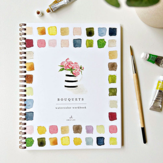 watercolor workbook christmas