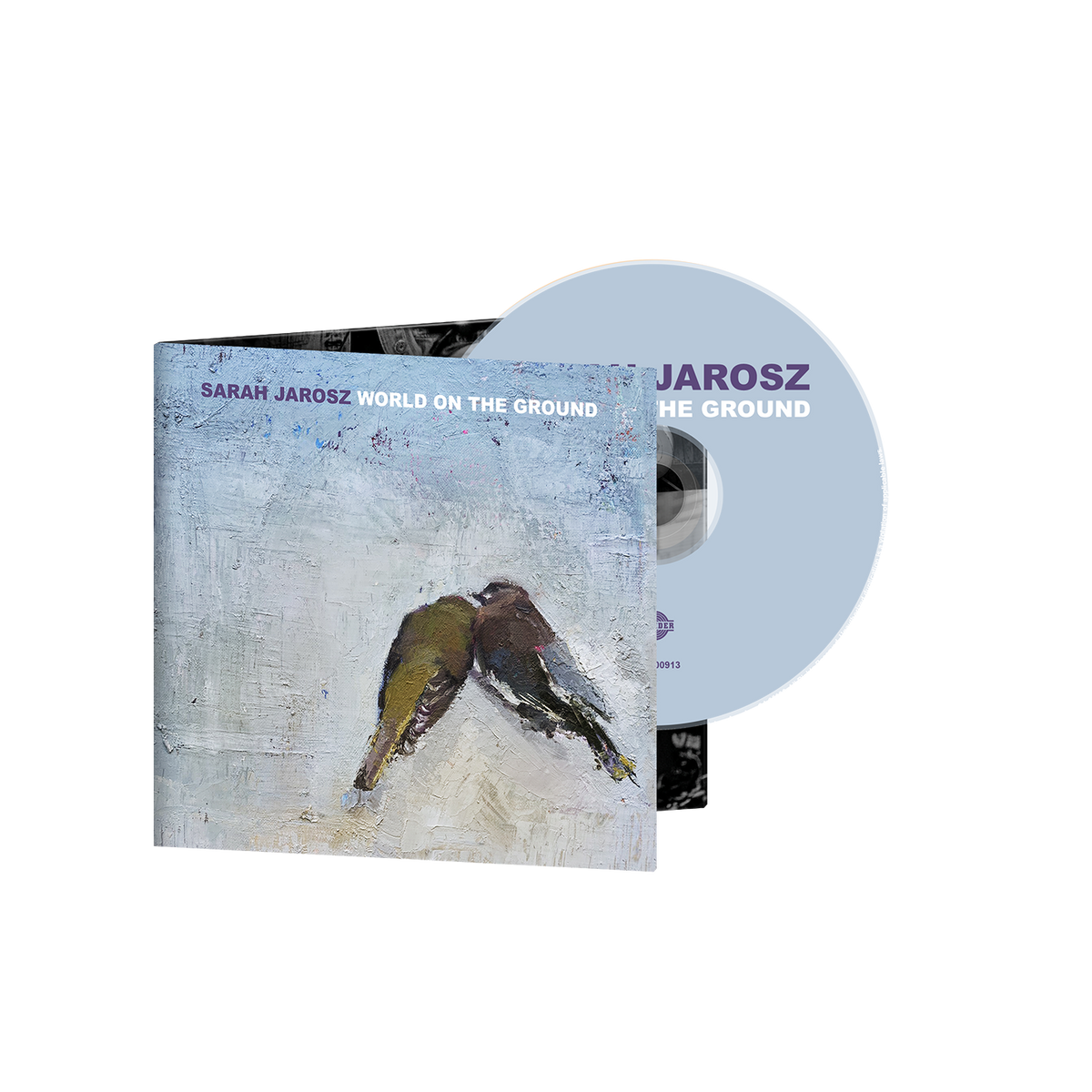 Sarah Jarosz – *SIGNED* Polaroid Lovers Clear w/ Orange Paint Vinyl –  Rounder Records