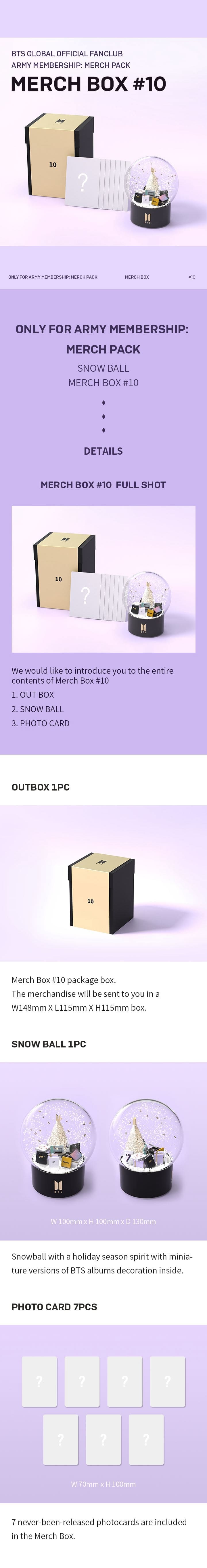 BTS - MERCH BOX #10 – Bora Clover