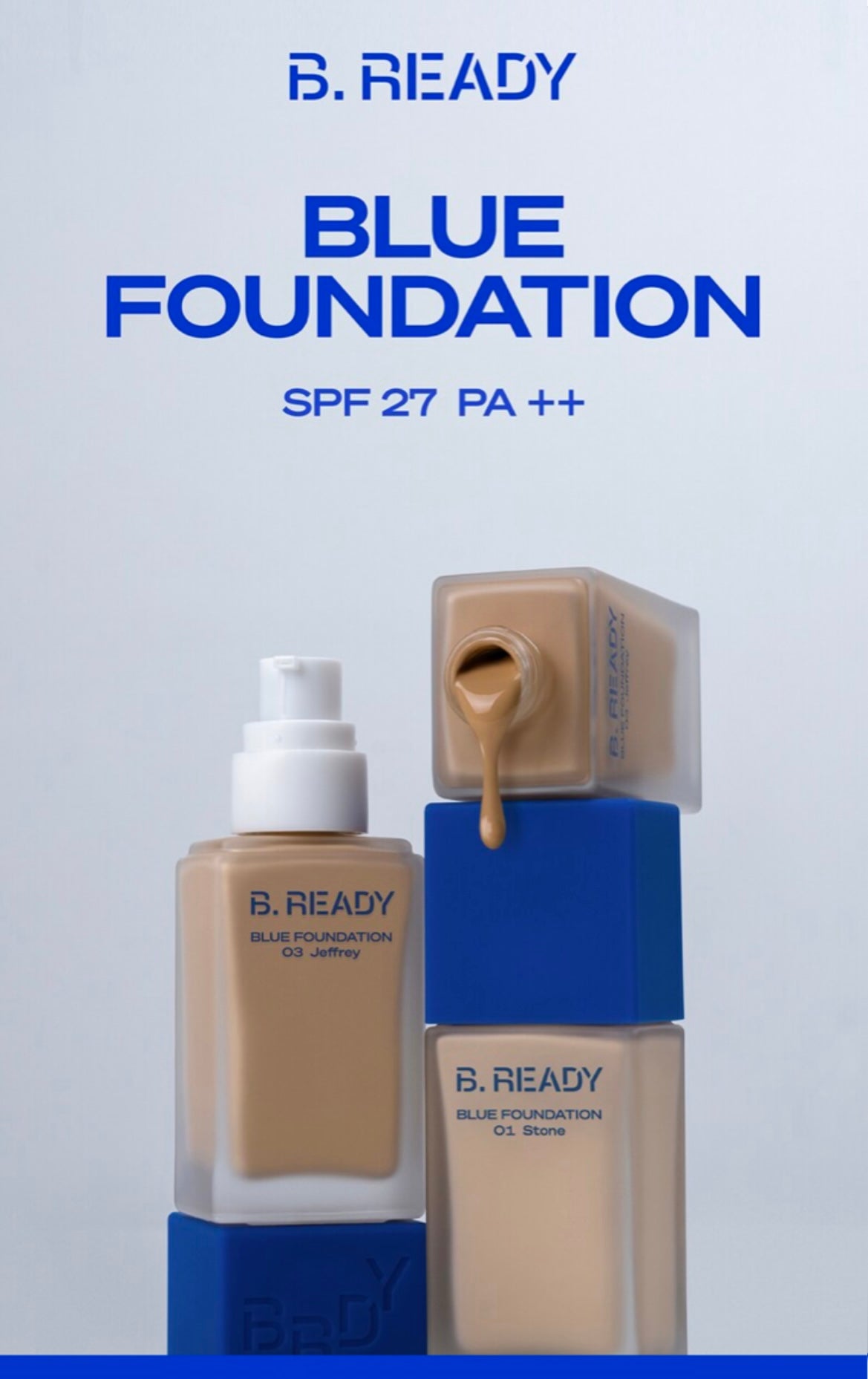 BTS JUNGKOOK PICK B.READY BLUE FOUNDATION NO.1 35ML – Bora Clover