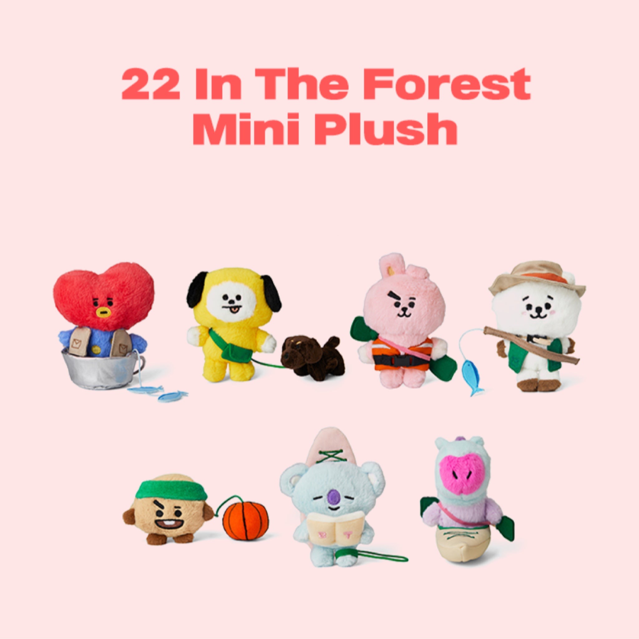 BT21 Photo Holder [Forest] SHOOKY