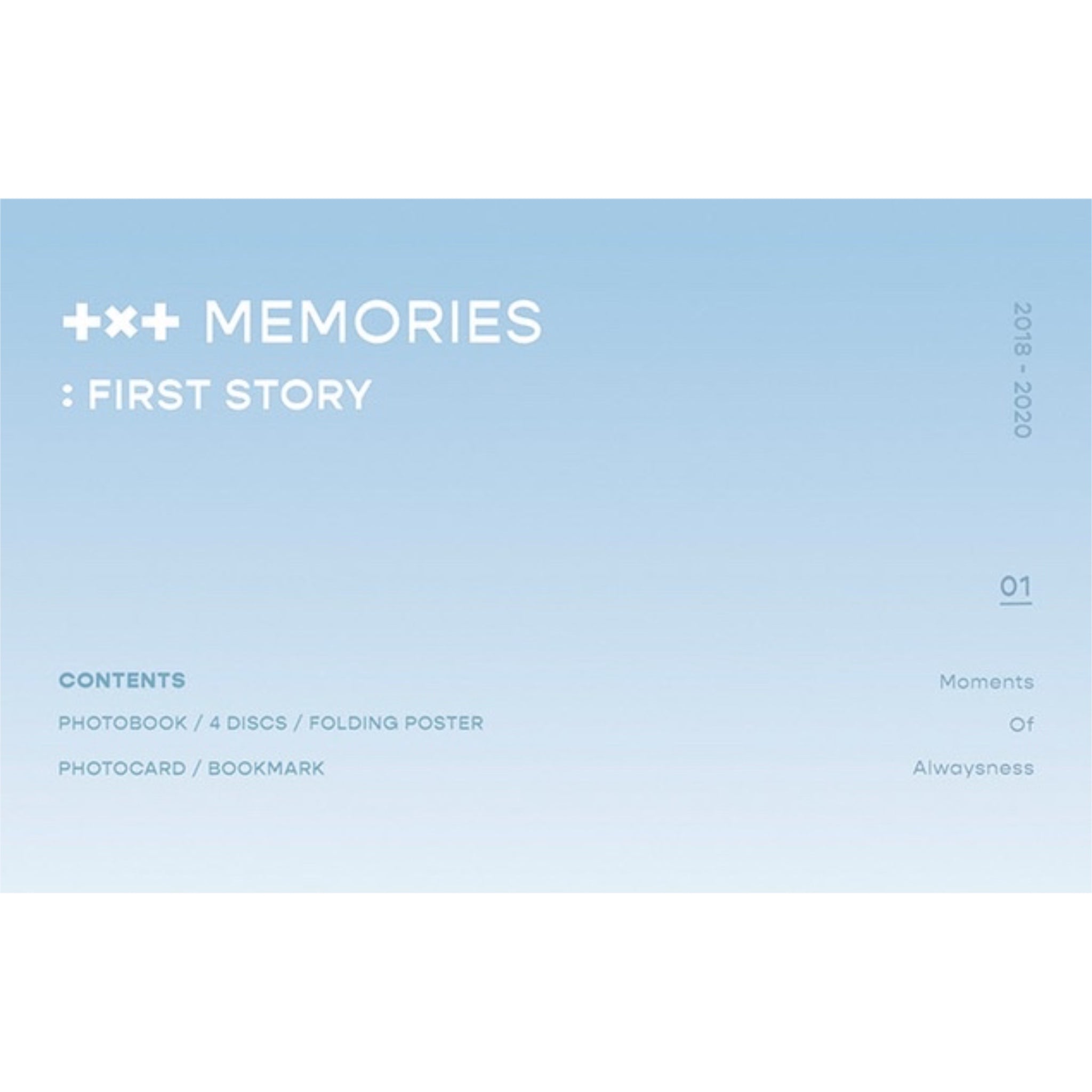 TXT - MEMORIES : FIRST STORY – Bora clover