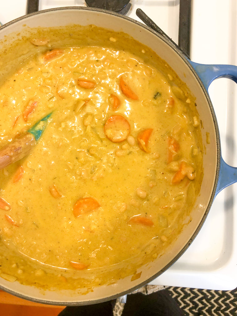 curry rice soup