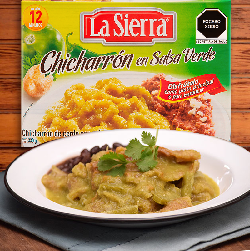 CHICHARRON EN SALSA VERDE LA SIERRA