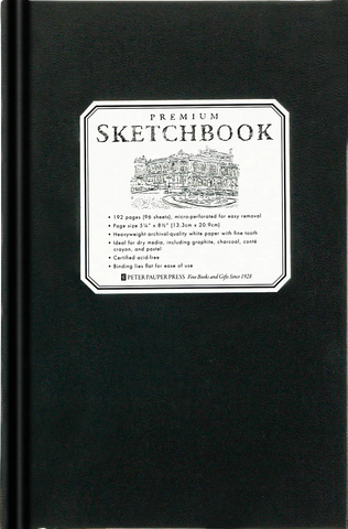 DIY Sketchbook Small Black Paper