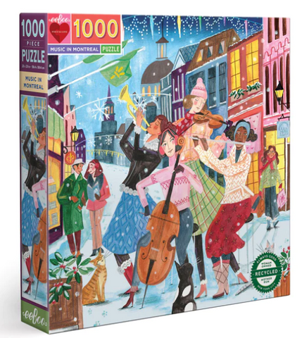 La chorale de Noël - 1000 pièces - Les puzzles des éditions imaginaires