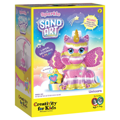 Kinetic Sand Rainbow Castles GL Container, 3+ - 5 oz