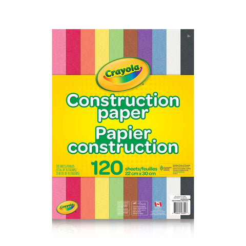 Crayola Project Giant Construction Paper 12X18-48 Sheets - Assorted Colors