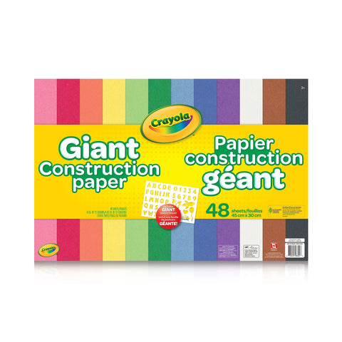 Crayola Project Premium Black Construction Paper, 50 Sheets – Crayola Canada