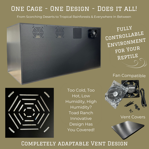 Reptile Cage Ventilation