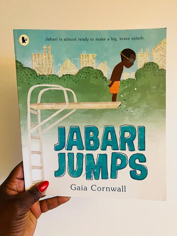 Jabari Jumps by Gaia Cornwall; a diverse and inclusive children's book for Key Stage 1 about resilience