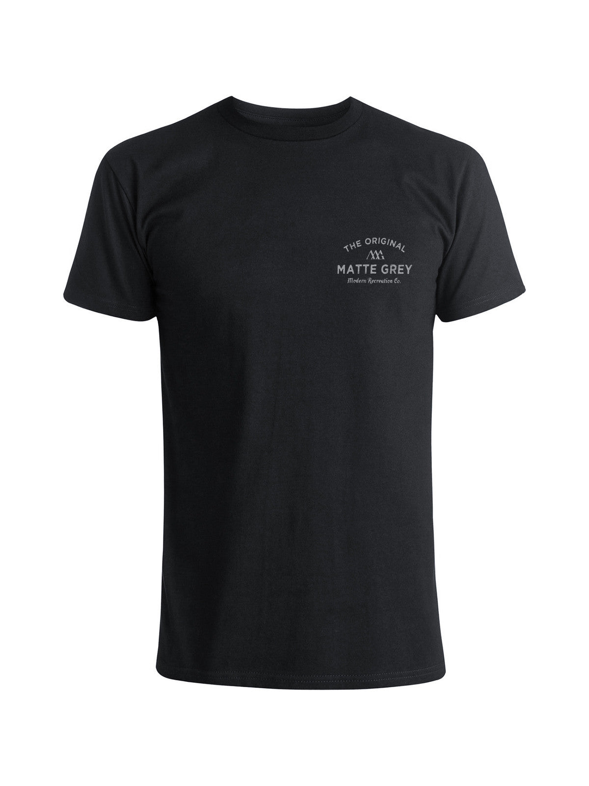 Matte Grey Men's Vintage Driver Black / Smoke Graphic Tee Shirt - Haus ...
