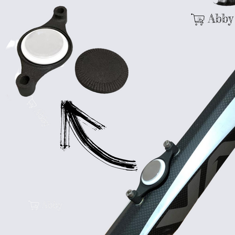 Abby's™ AirTag Bike Mount, Bicycle attachment for Apple AirTag