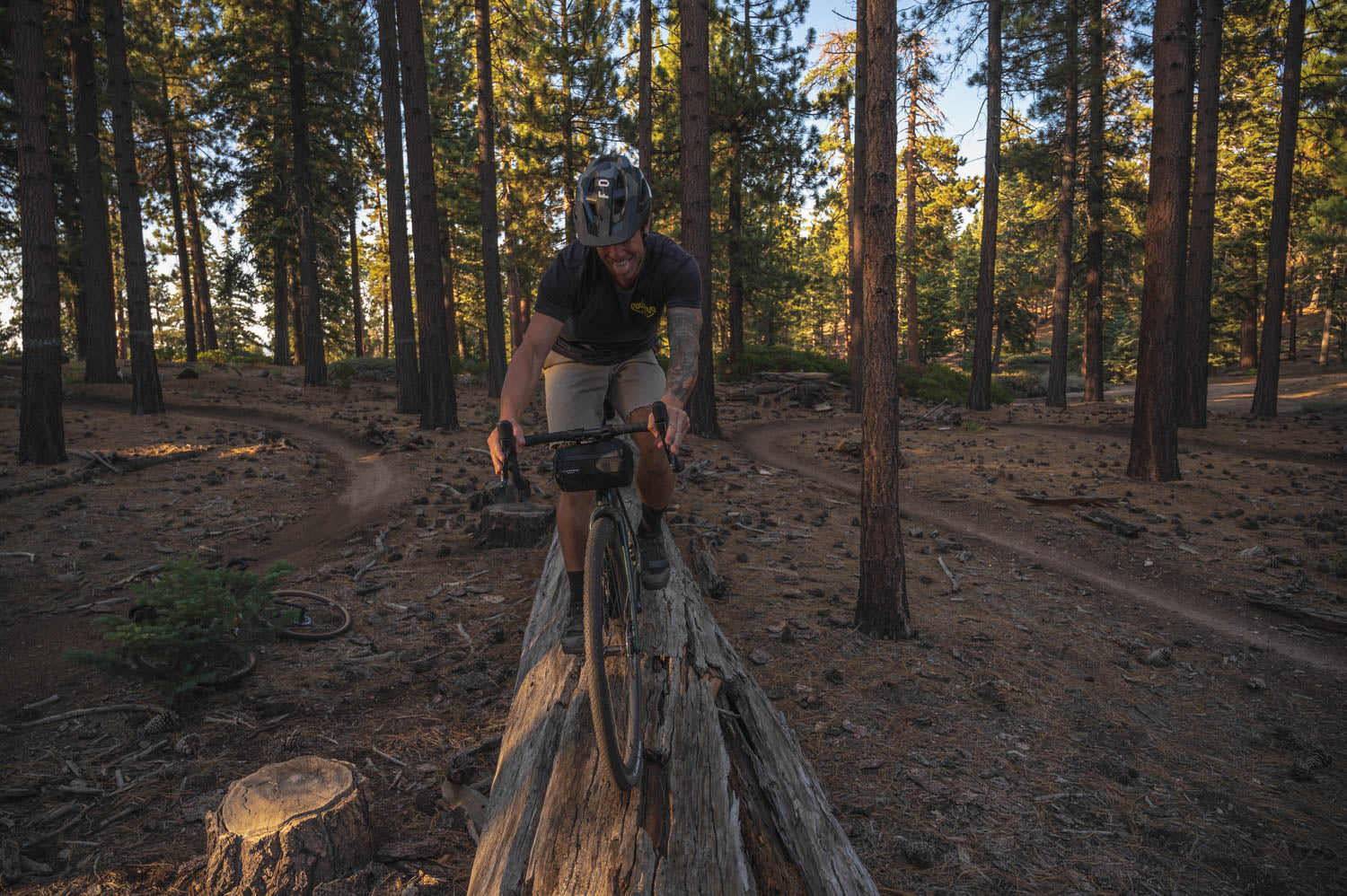 gravel ride Big Bear 