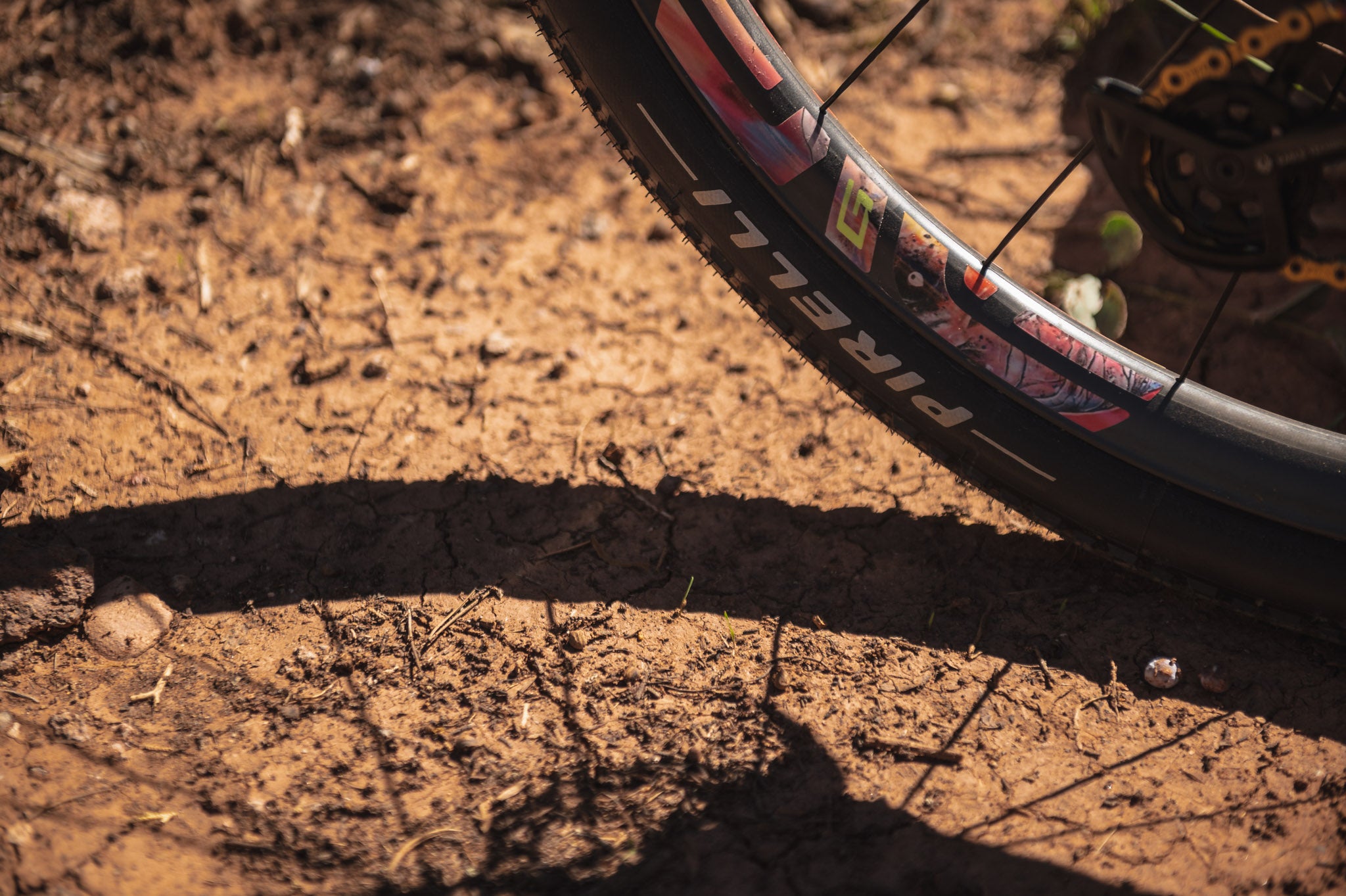 TJ Eisenhart's Santa Cruz Stigmata, enve wheels 