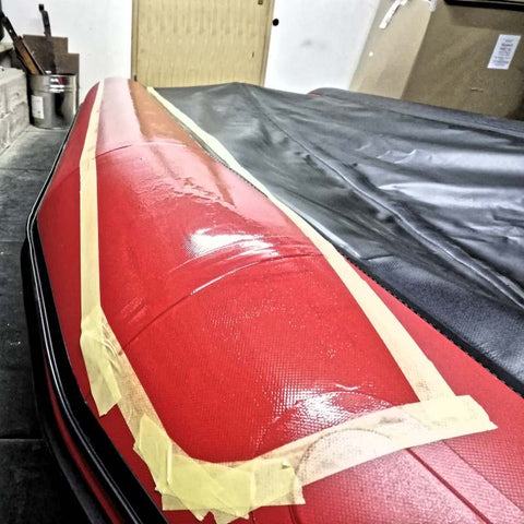 Schlauchboot Scheuerschutz PVC Flicken Reparieren Boot