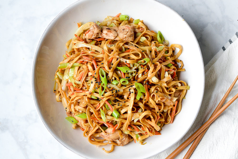 Tangerine Chicken Chow Mein