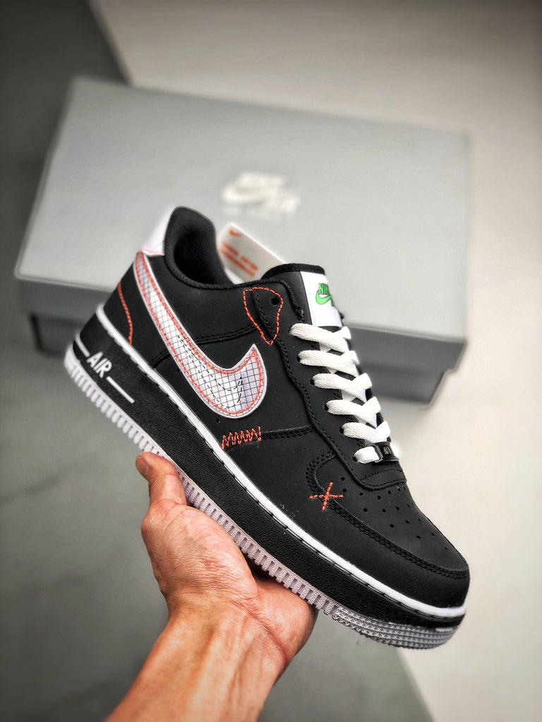 Nike Air Force 1 Low Schematic Black 