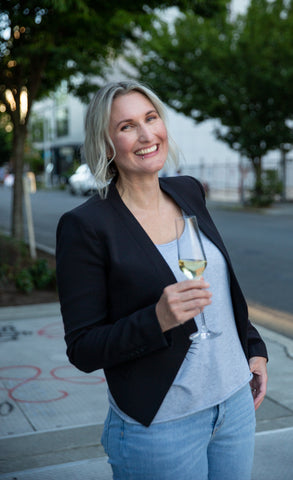 Jess Selander, founder of Jøyus wines