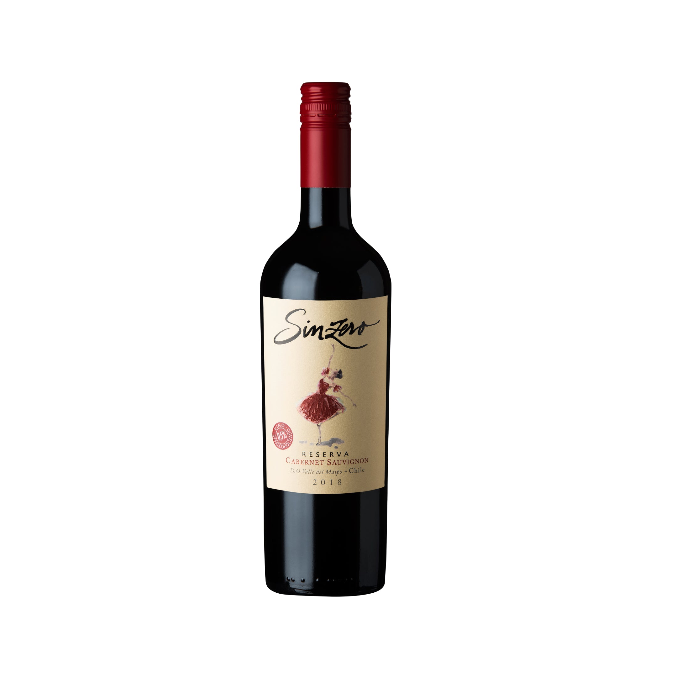 SinZero - Non-Alcoholic Cabernet Sauvignon 750ml