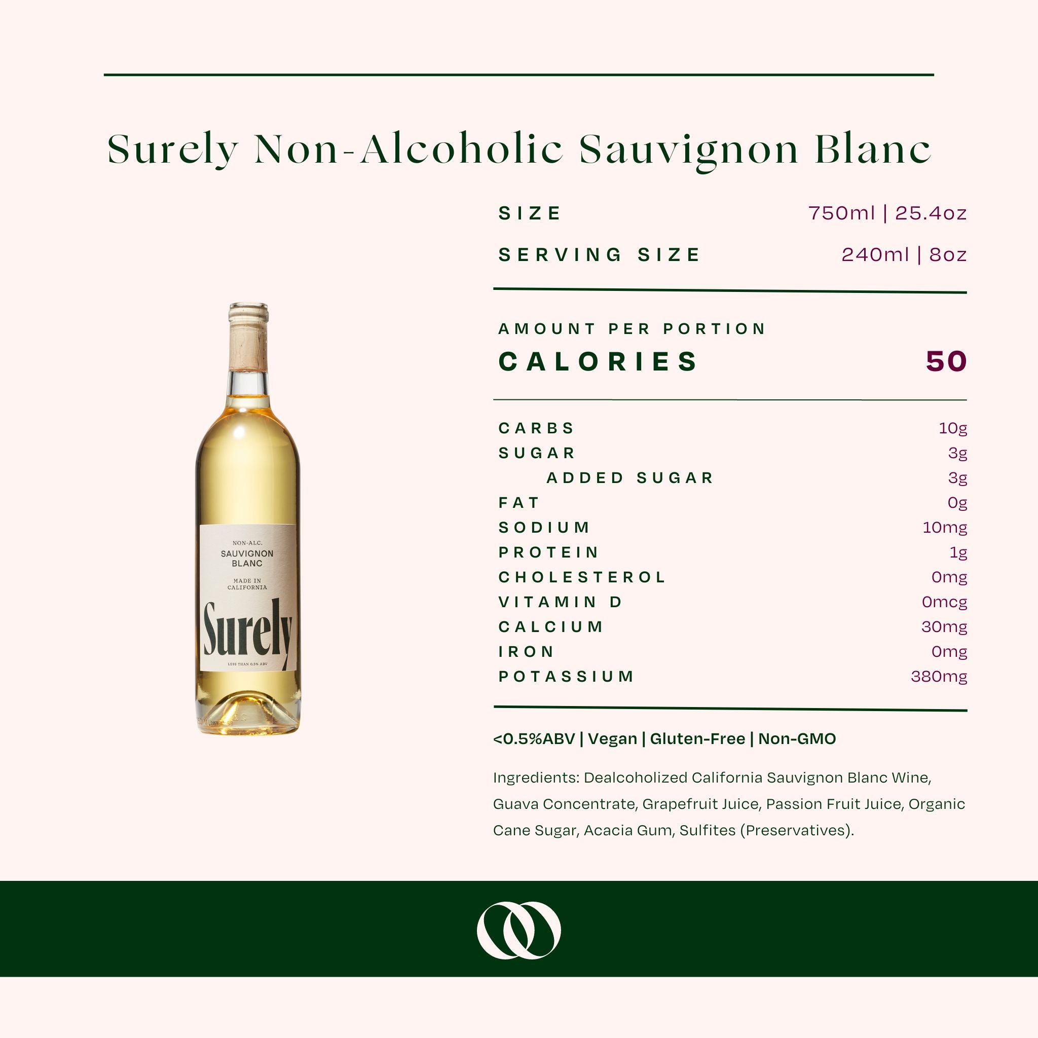 Surely - Non-Alcoholic Sauvignon Blanc