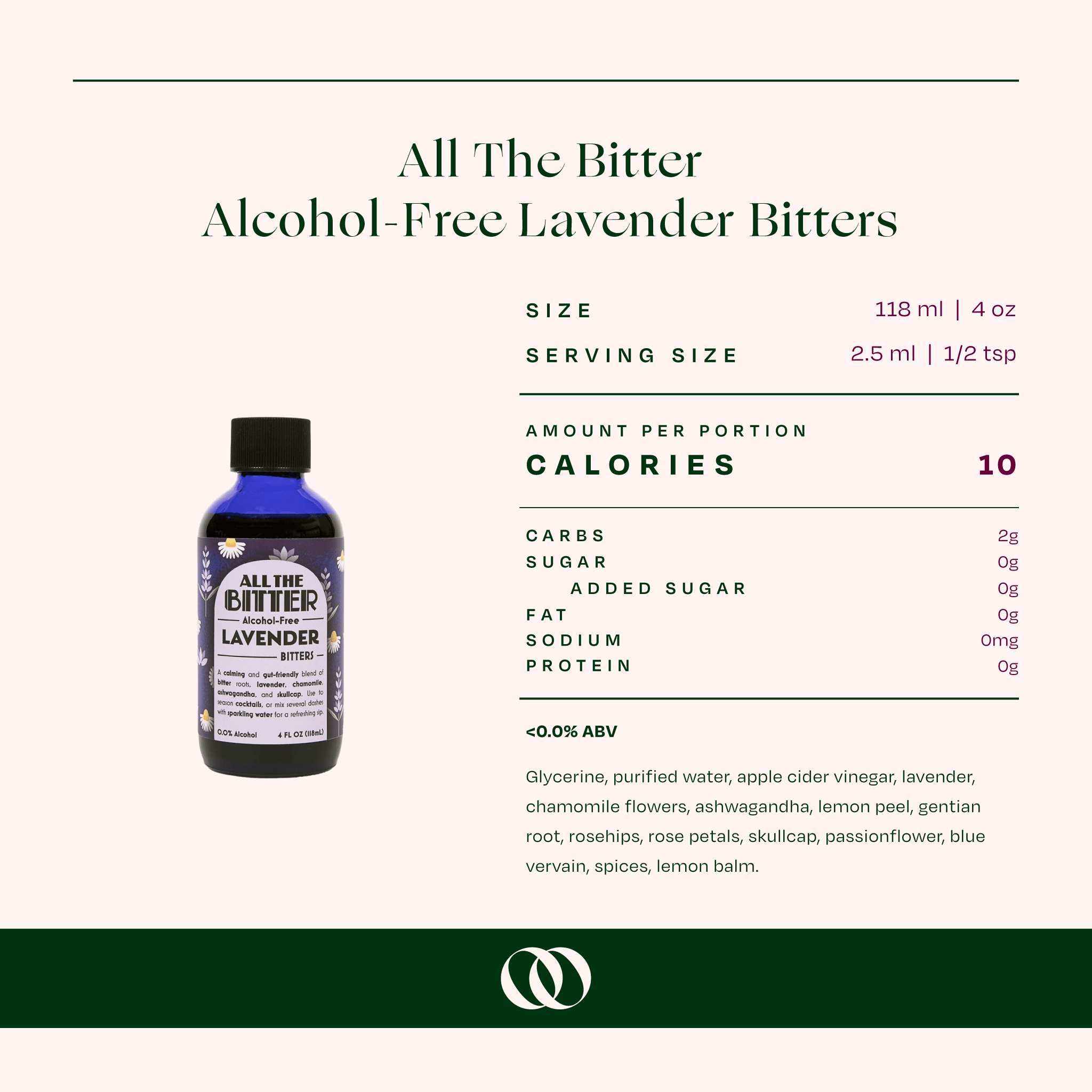 All The Bitter - Alcohol-Free Lavender Bitters