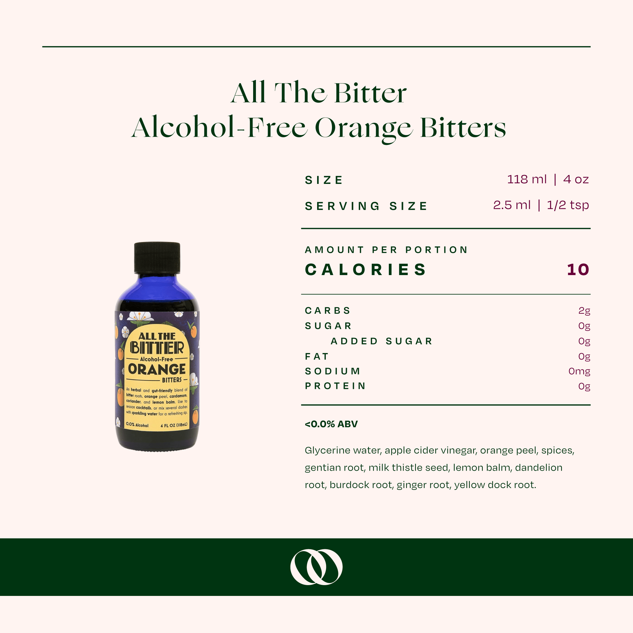 All The Bitter Alcohol-Free Orange Bitters