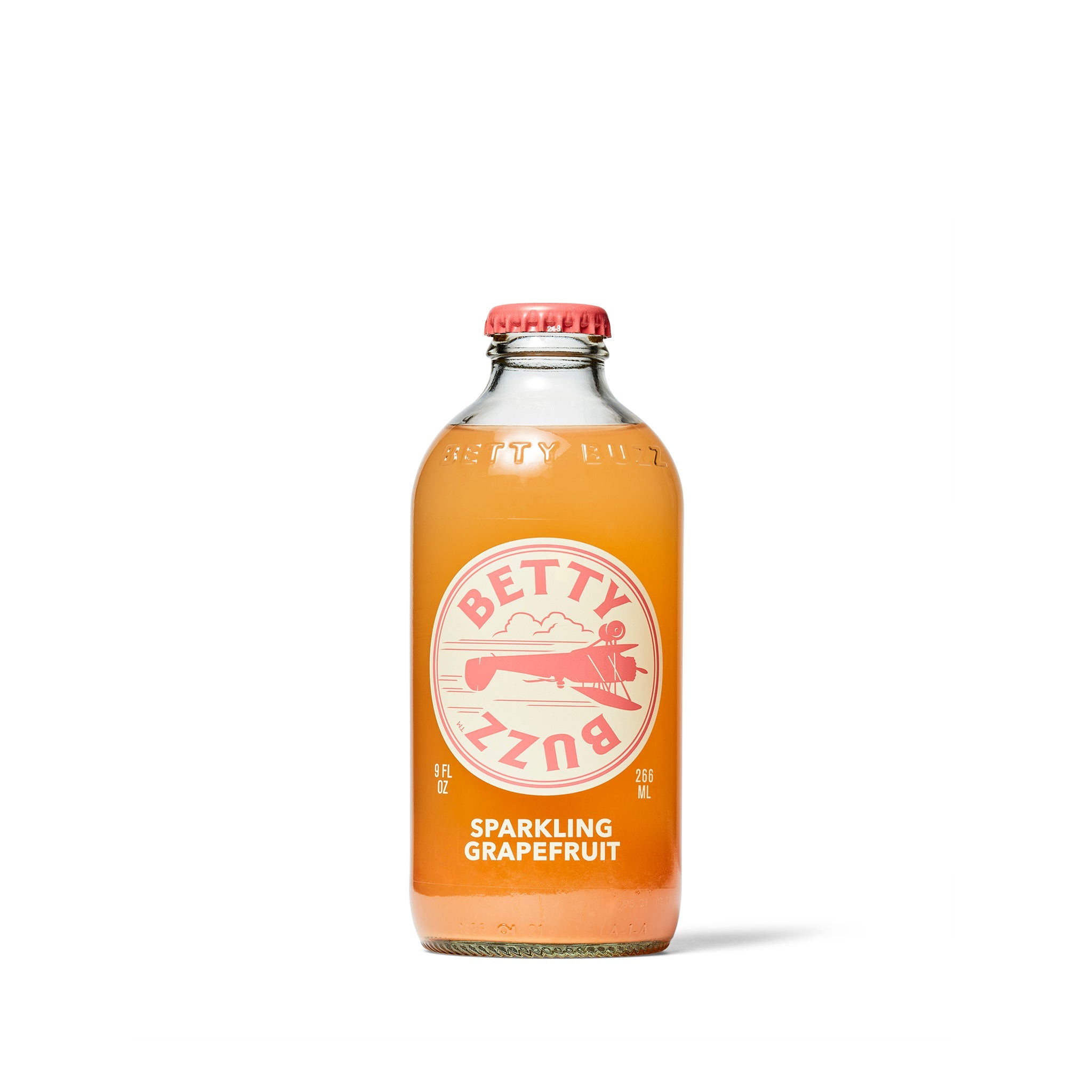 Betty Buzz Non-Alcoholic Sparkling Grapefruit (4 pack)