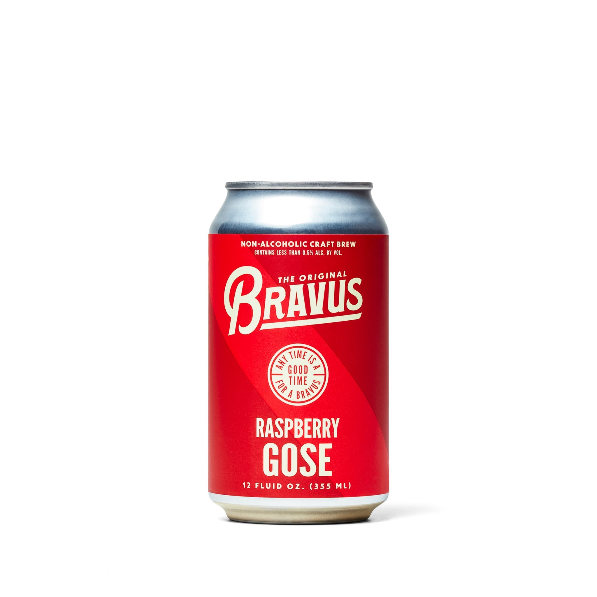 Bravus Brewing -Â Raspberry Gose Non-Alcoholic Beer 6-pack