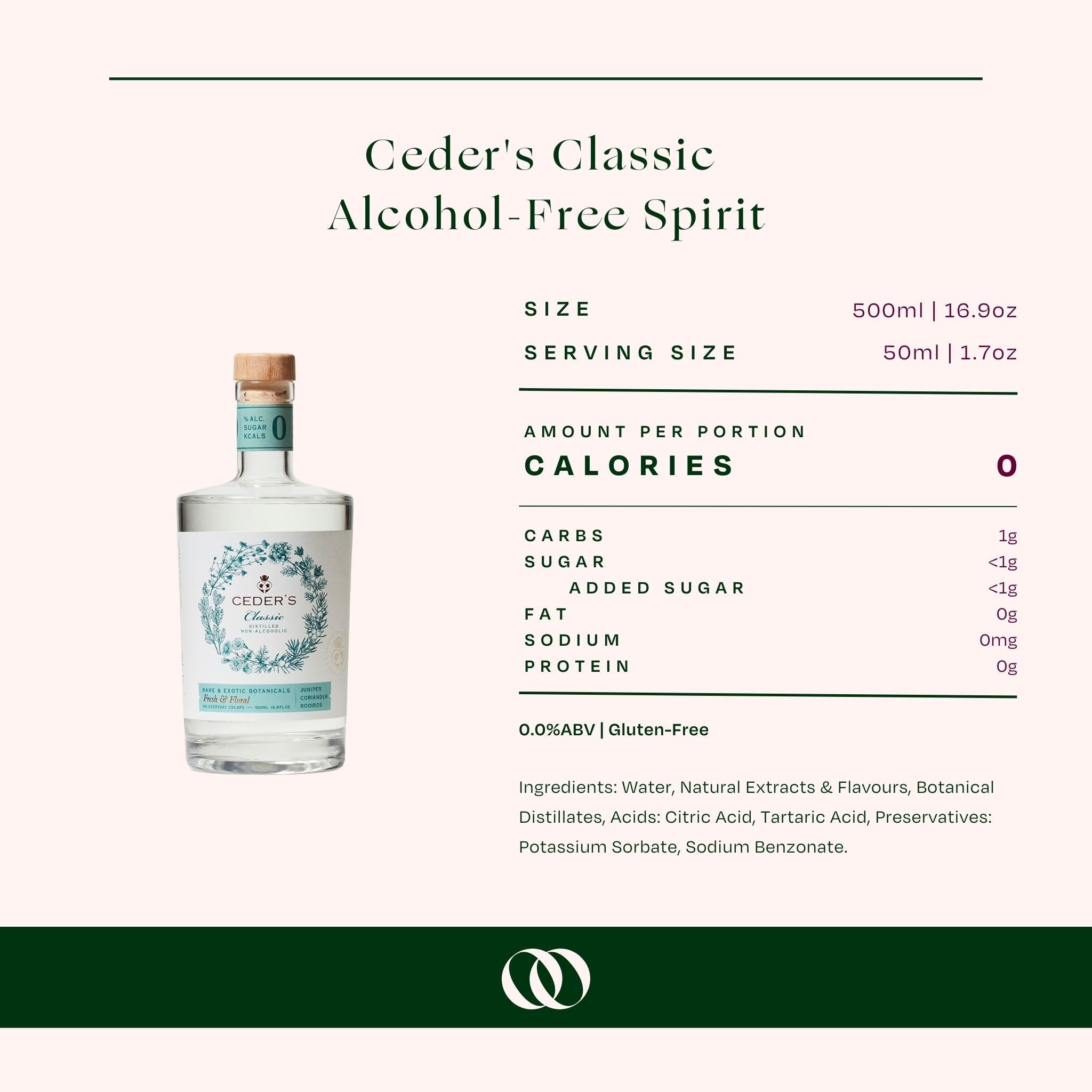 Ceder's - Ceder's Classic - Non-Alcoholic Spirit