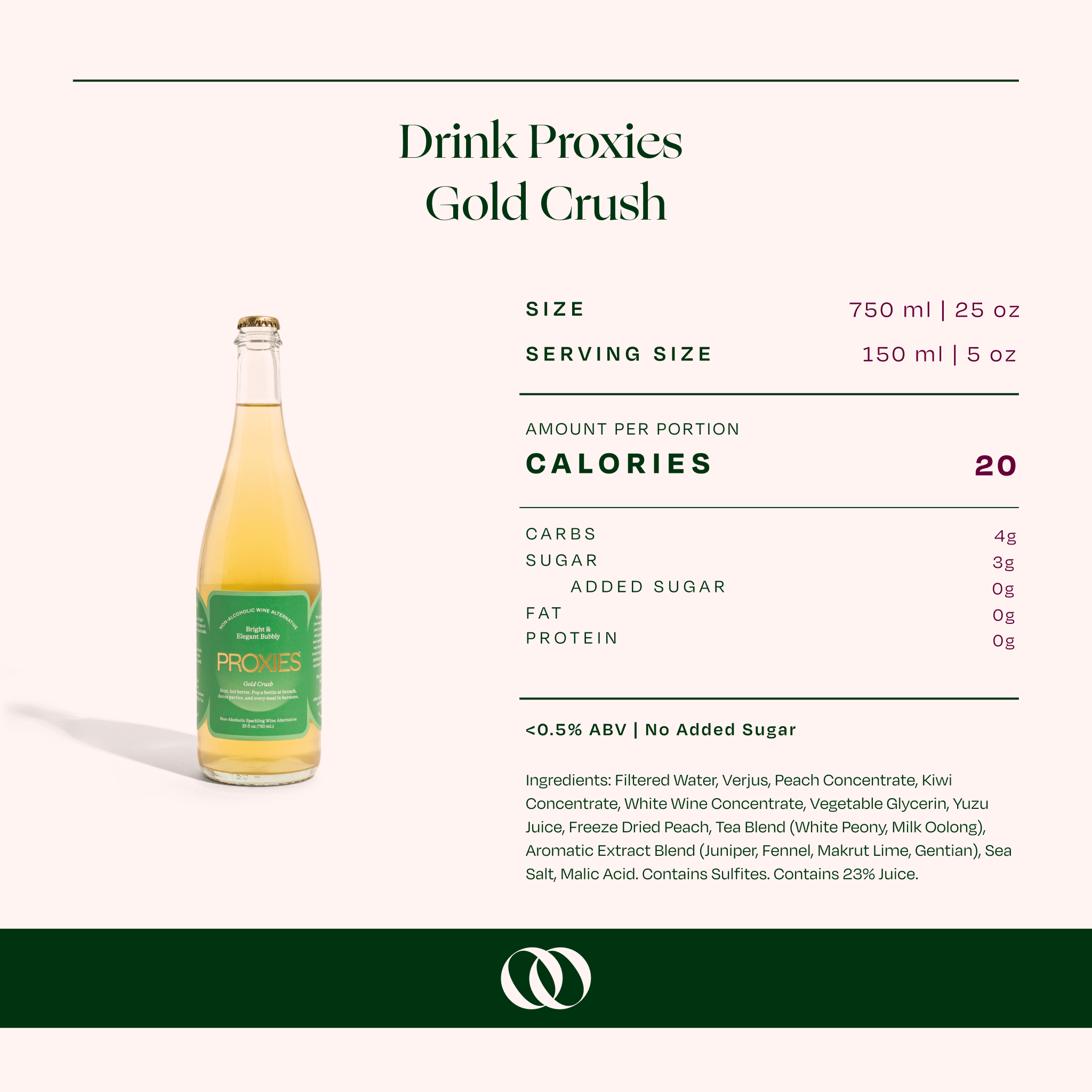 Drink Proxies - Gold Crush Sparkling White Wine