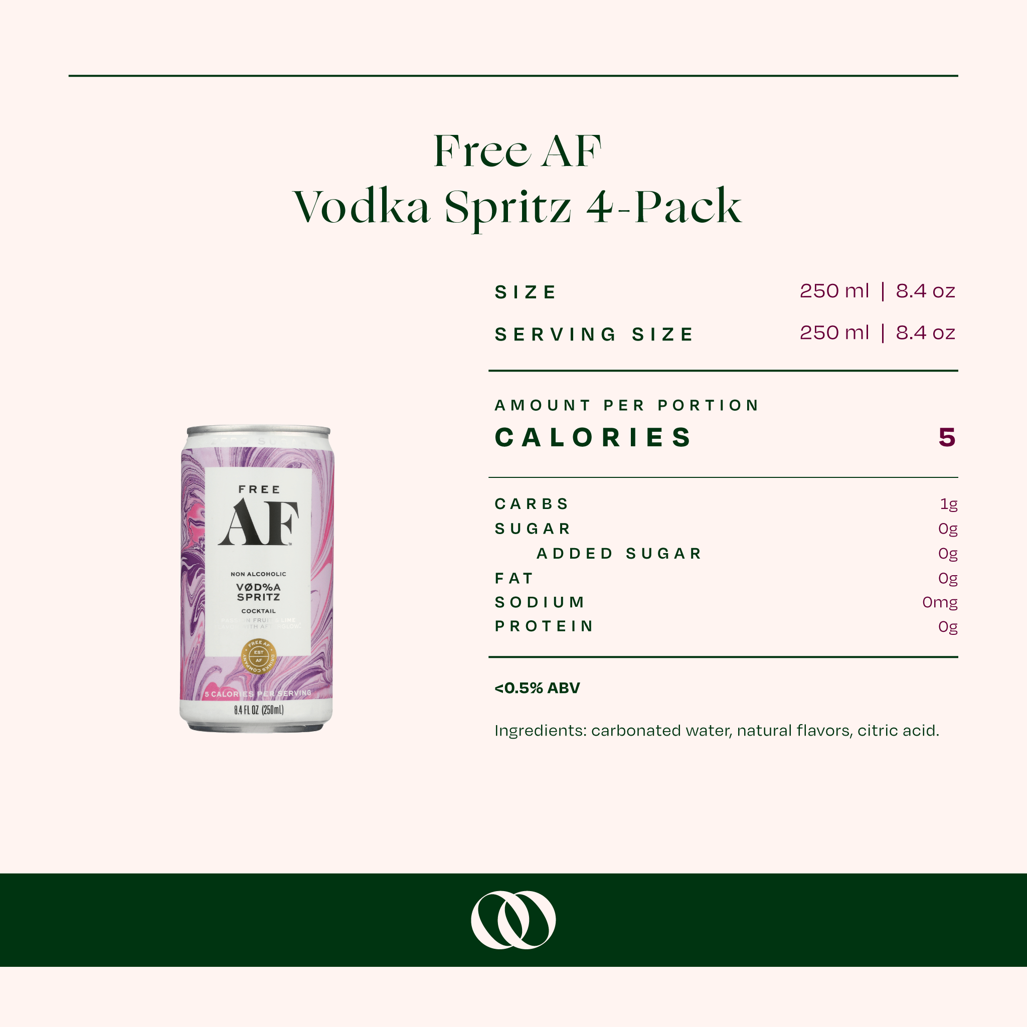 Free AF Vodka Spritz (4 pack)