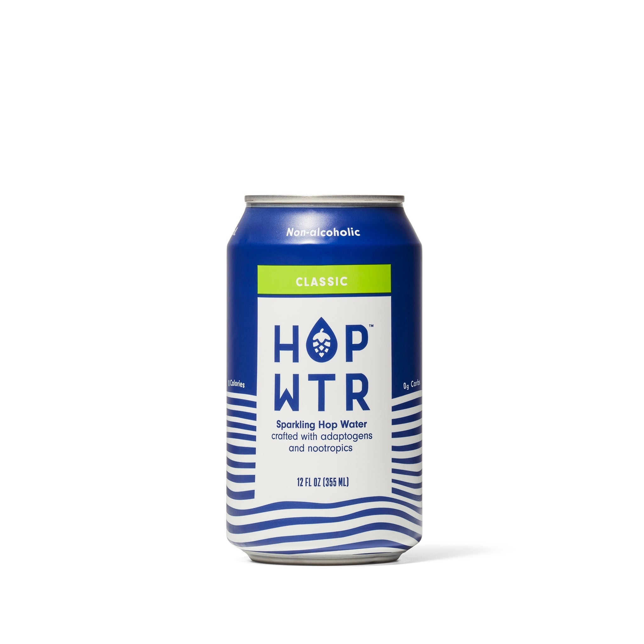 HOP WTR - Classic - Non-Alcoholic Sparkling Hop Water - 6 Pack