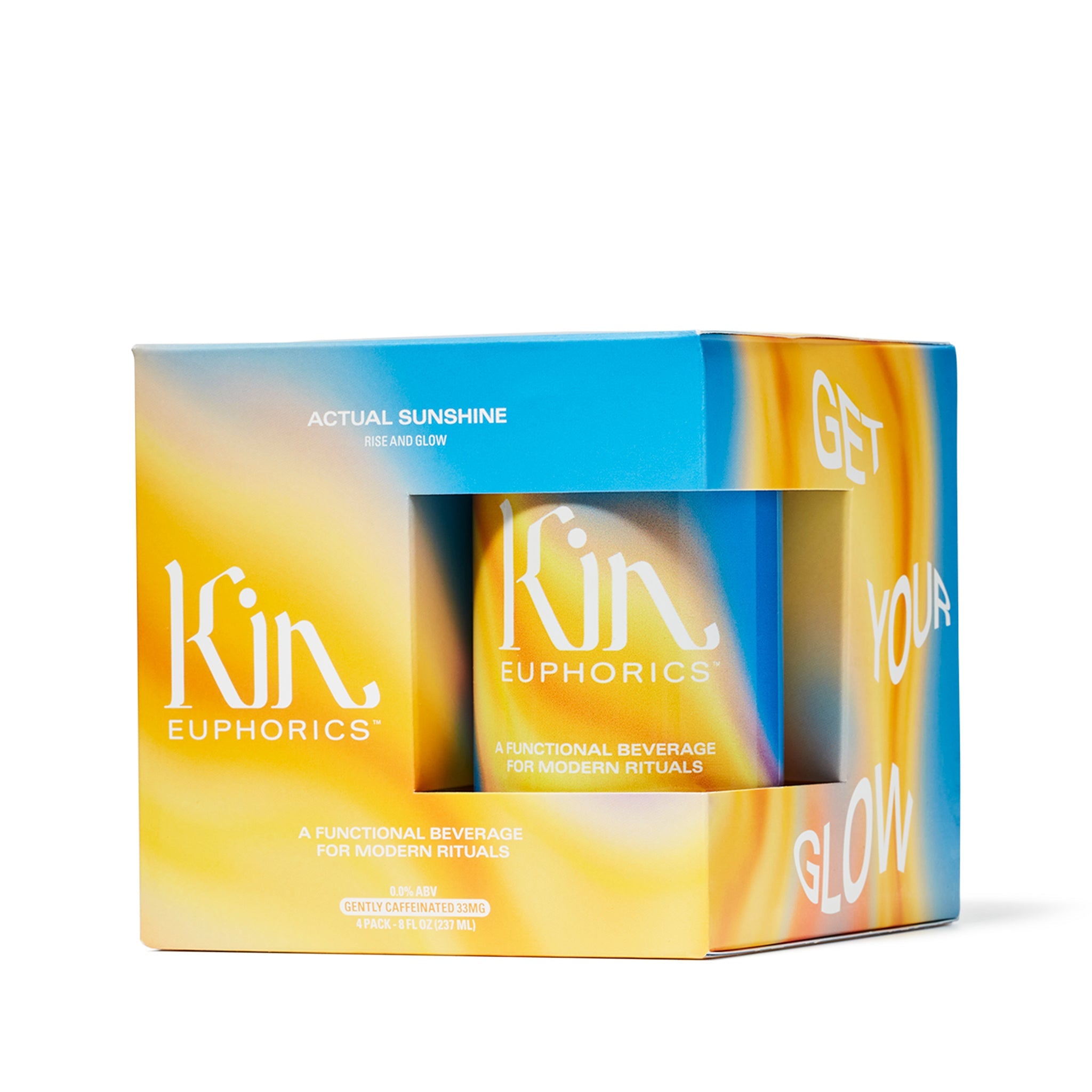 Kin Euphorics - Actual Sunshine Ready To Drink - 4 Pack