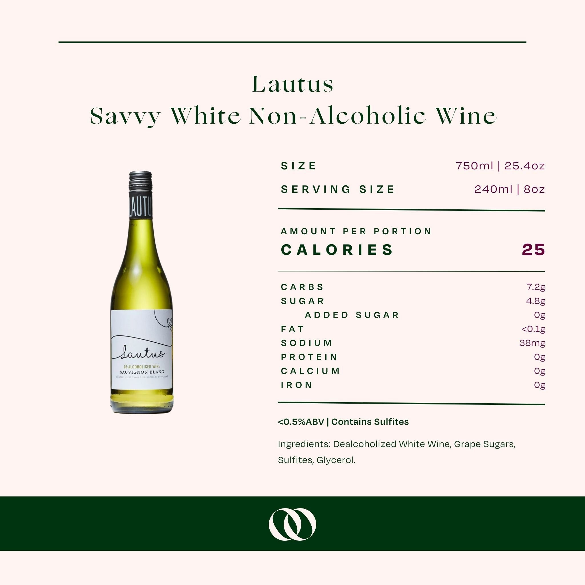 Lautus Sauvignon Blanc - Non-Alcoholic Wine