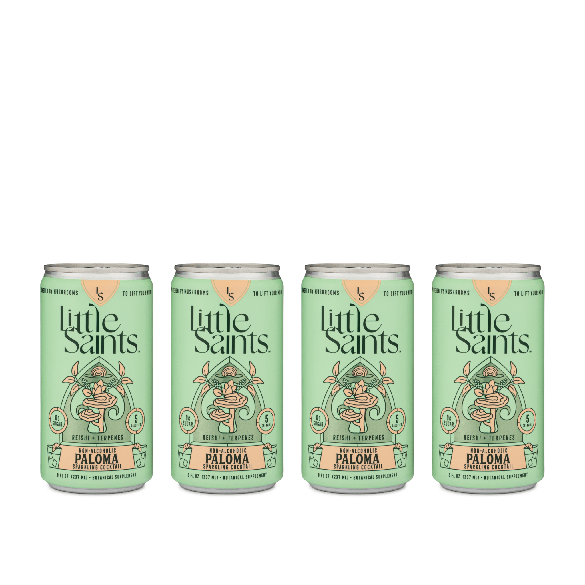 Little Saints Paloma Non-Alcoholic Cocktail (4 Pack)