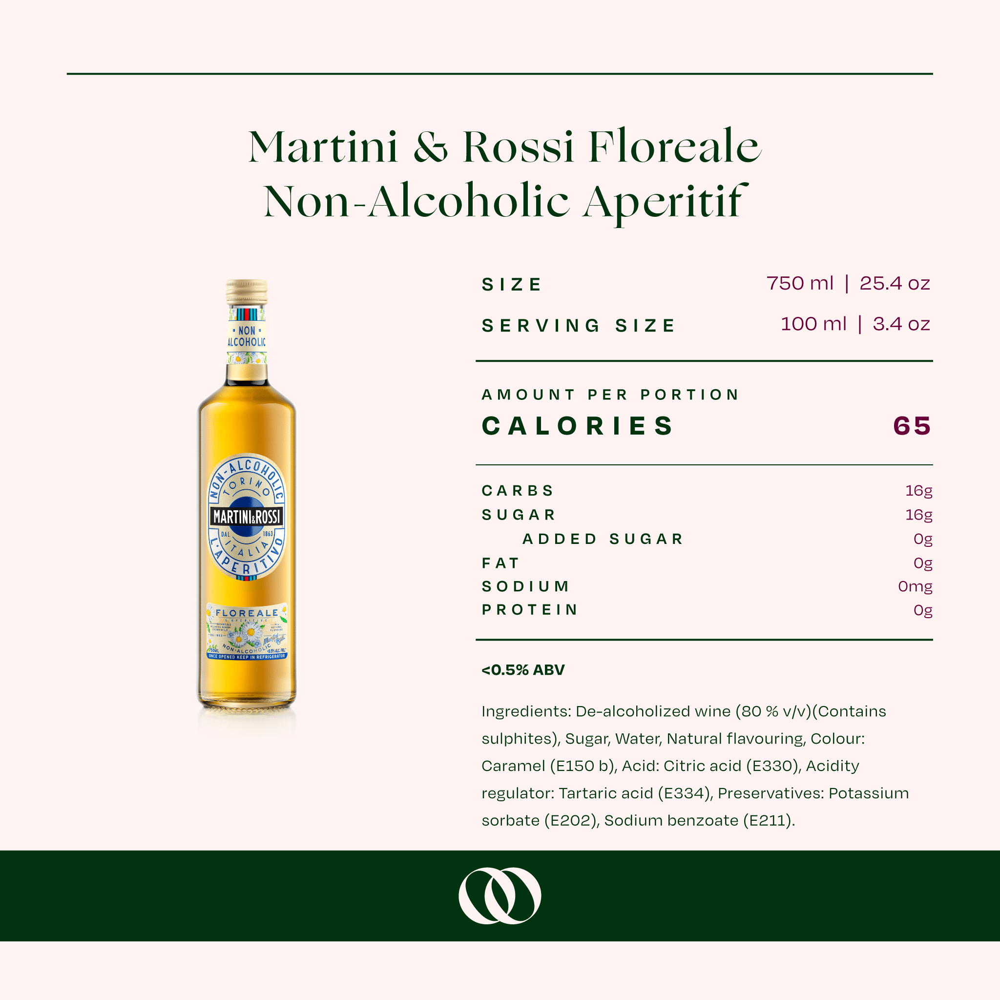 Martini & Rossi Non-Alcoholic Floreale