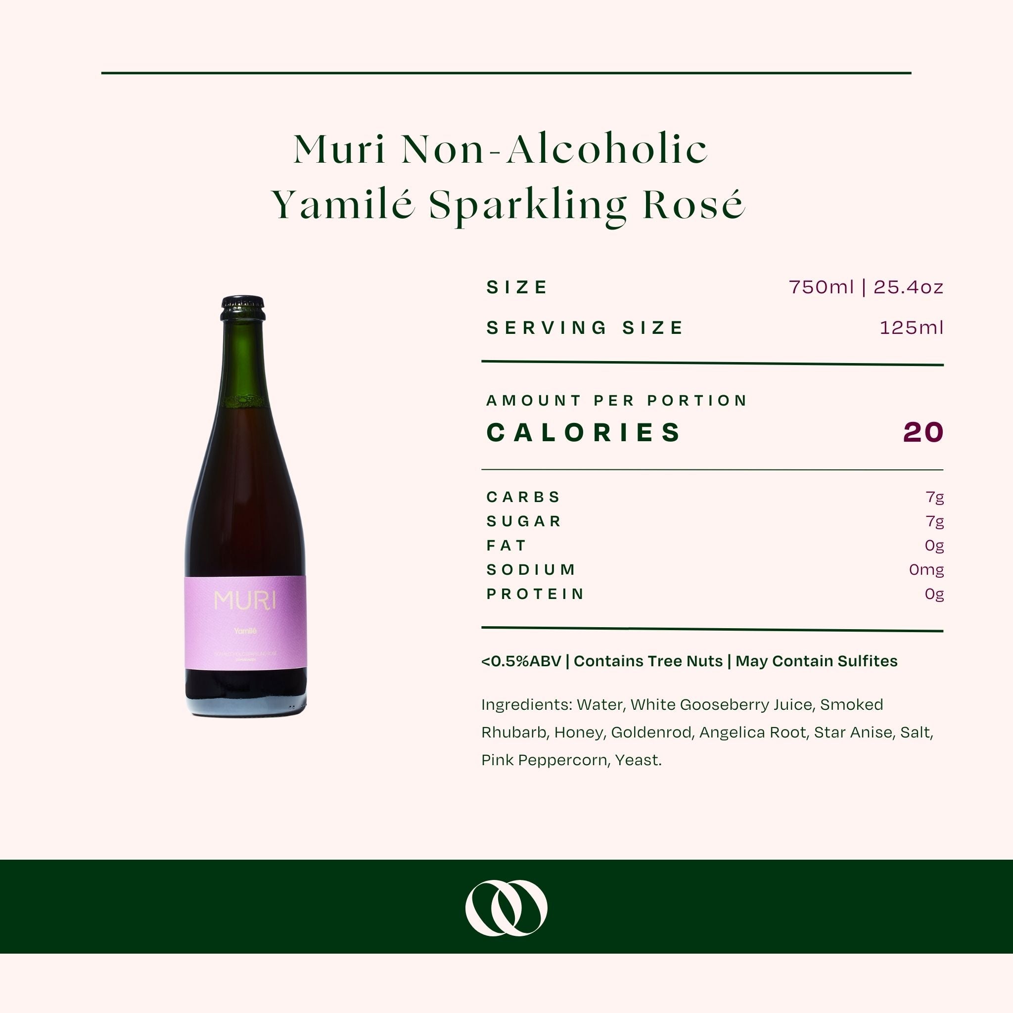 Muri Non-Alcoholic YamilÃ© Sparkling RosÃ©